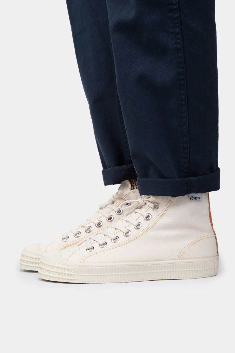 Novesta Star Dribble Contrast Stitching (Beige/Seldova/Ecru) - Image 4